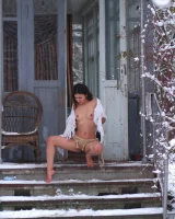 Outdoor Girls in Nature - 33-0046-julia-in-snow