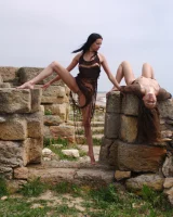 Outdoor Girls in Nature - 37-0038-valya-vera