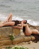 Outdoor Girls in Nature - 81-0094-valya-vera